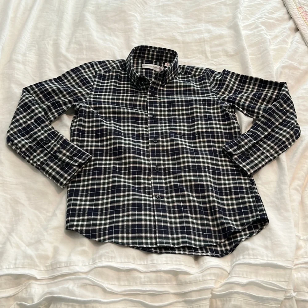 BRAND NEW with Tag Boys Button Down Southern Proper Flannel